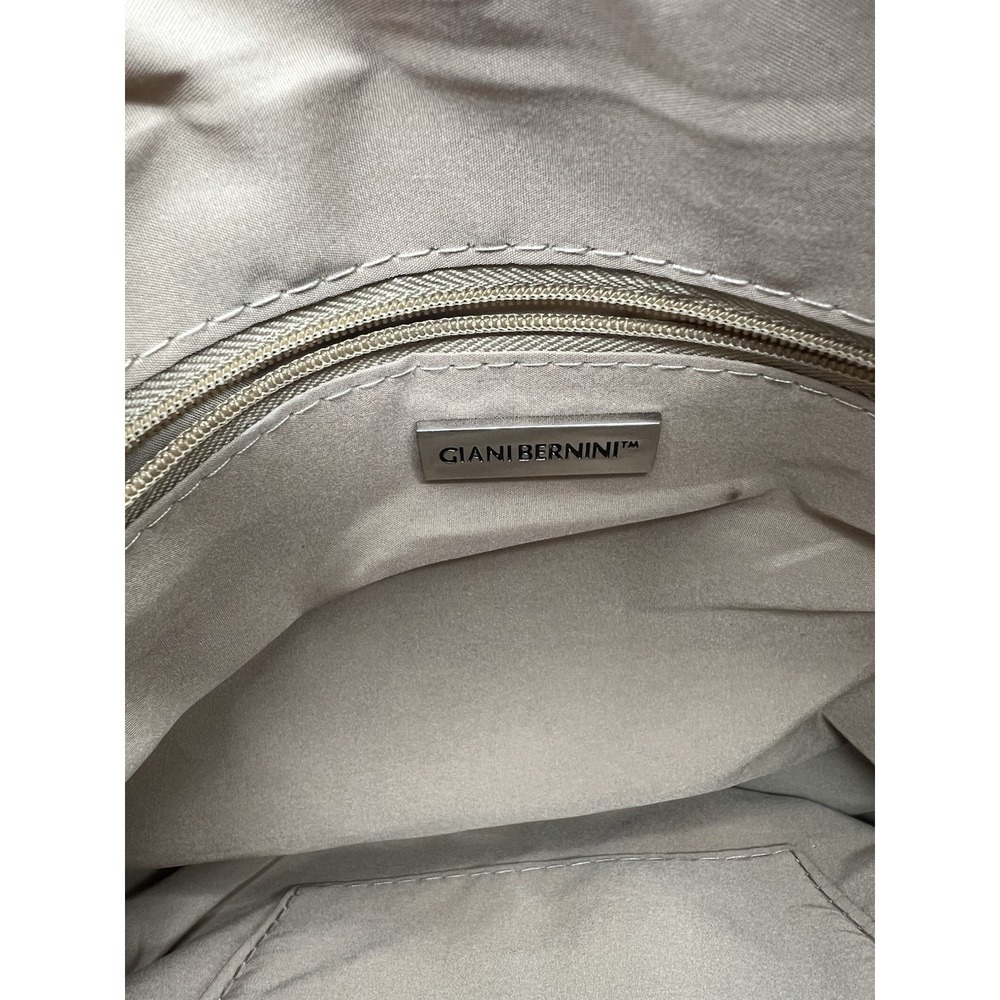 Giani Bernini Genuine Leather Green Crossbody Purse - Picture 6 of 12